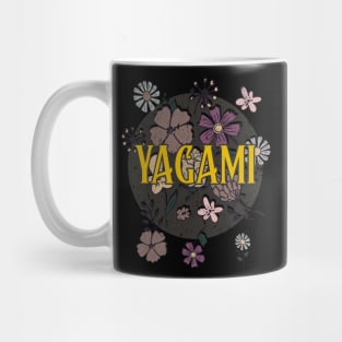 Aesthetic Proud Name Yagami Flowers Anime Retro Styles Mug